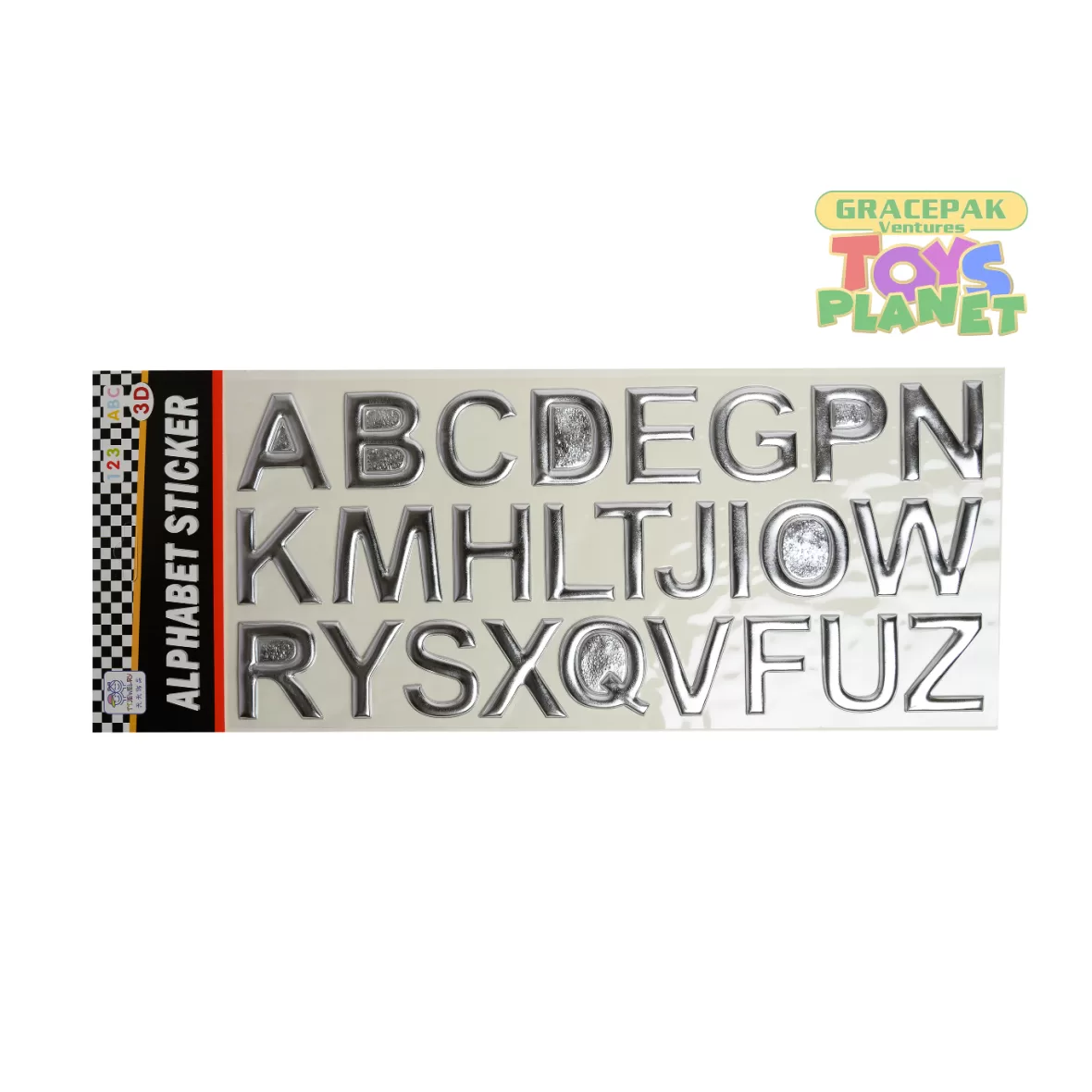 Adhesive Alphabet Stickers 1