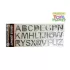 Adhesive Alphabet Stickers