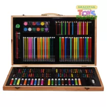 Wooden Kids Art Set