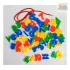 Kids number lacing toy