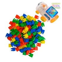 Kids pellet building blocks