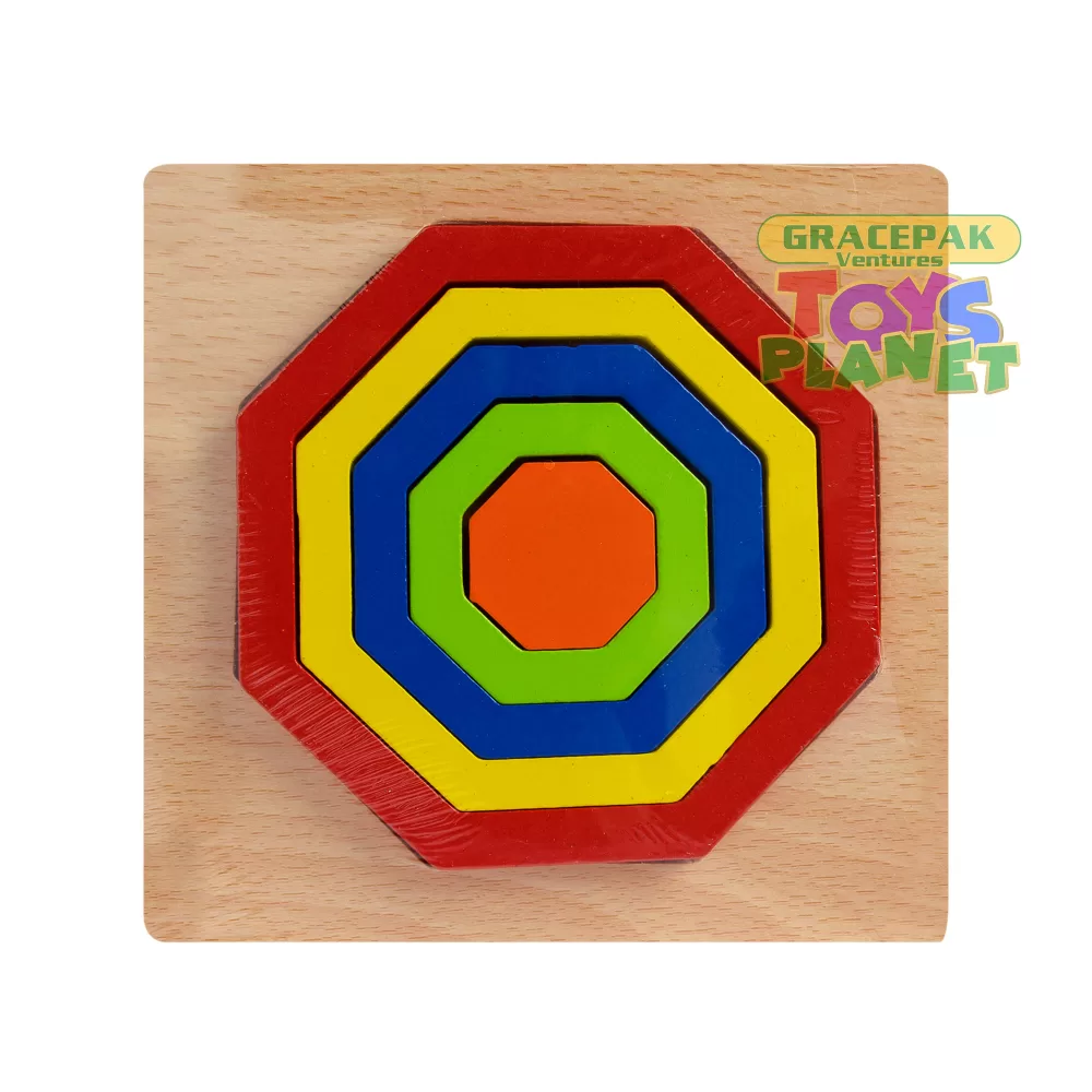 Wooden Shapes Educational Toy 3