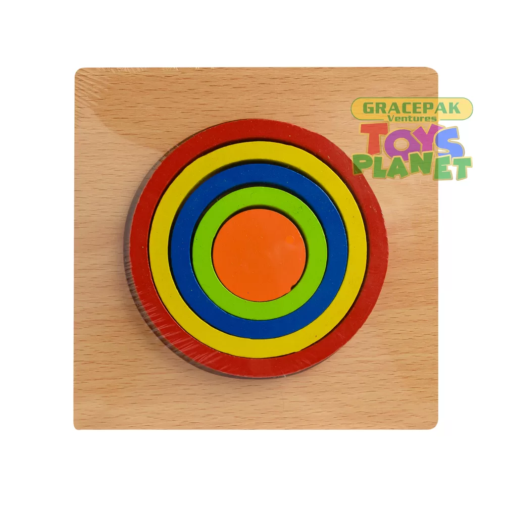 Wooden Shapes Educational Toy 5