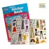 GALT 3D Fashion Sticker Book