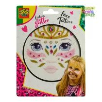 SES Creative Fashion Glitter Face Tattoos