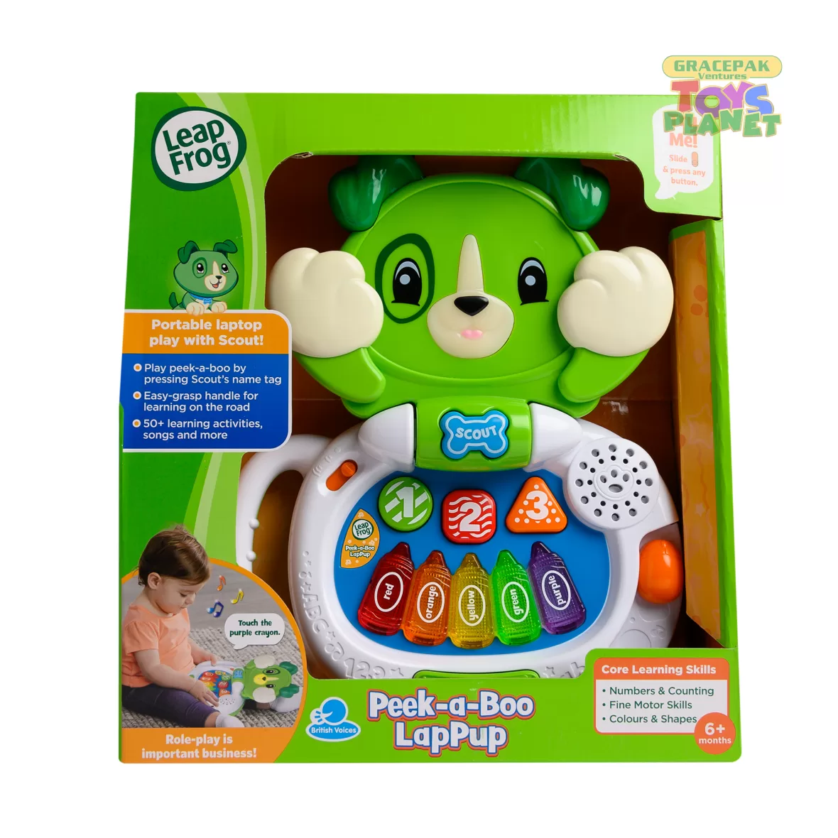 Leapfrog My Peek-A-Boo Lappup