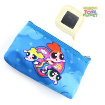 CN_Power Puff Girls_Cosmetic Bag with Free Mirror Attached _1