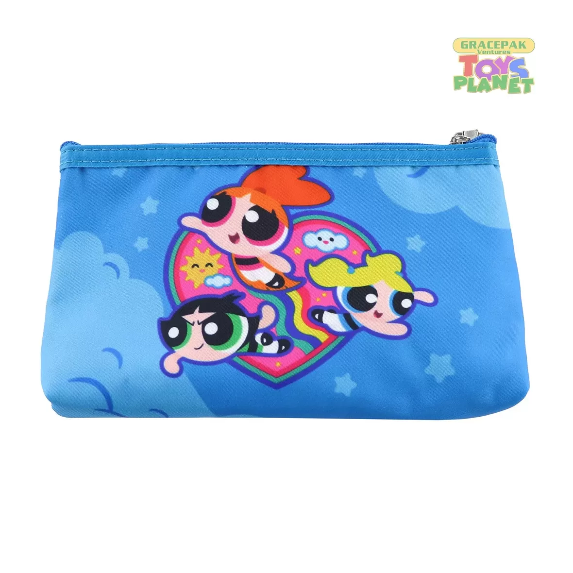 CN_Power Puff Girls_Cosmetic Bag with Free Mirror Attached _4