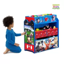 Delta Furniture_Mickey Mouse Multi-Bin Toy Organizer_1