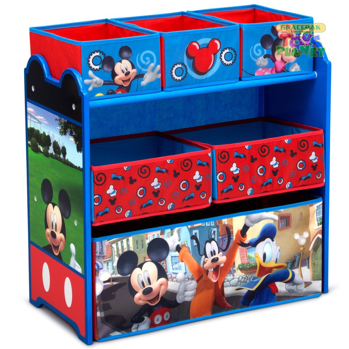 Delta Furniture_Mickey Mouse Multi-Bin Toy Organizer_3