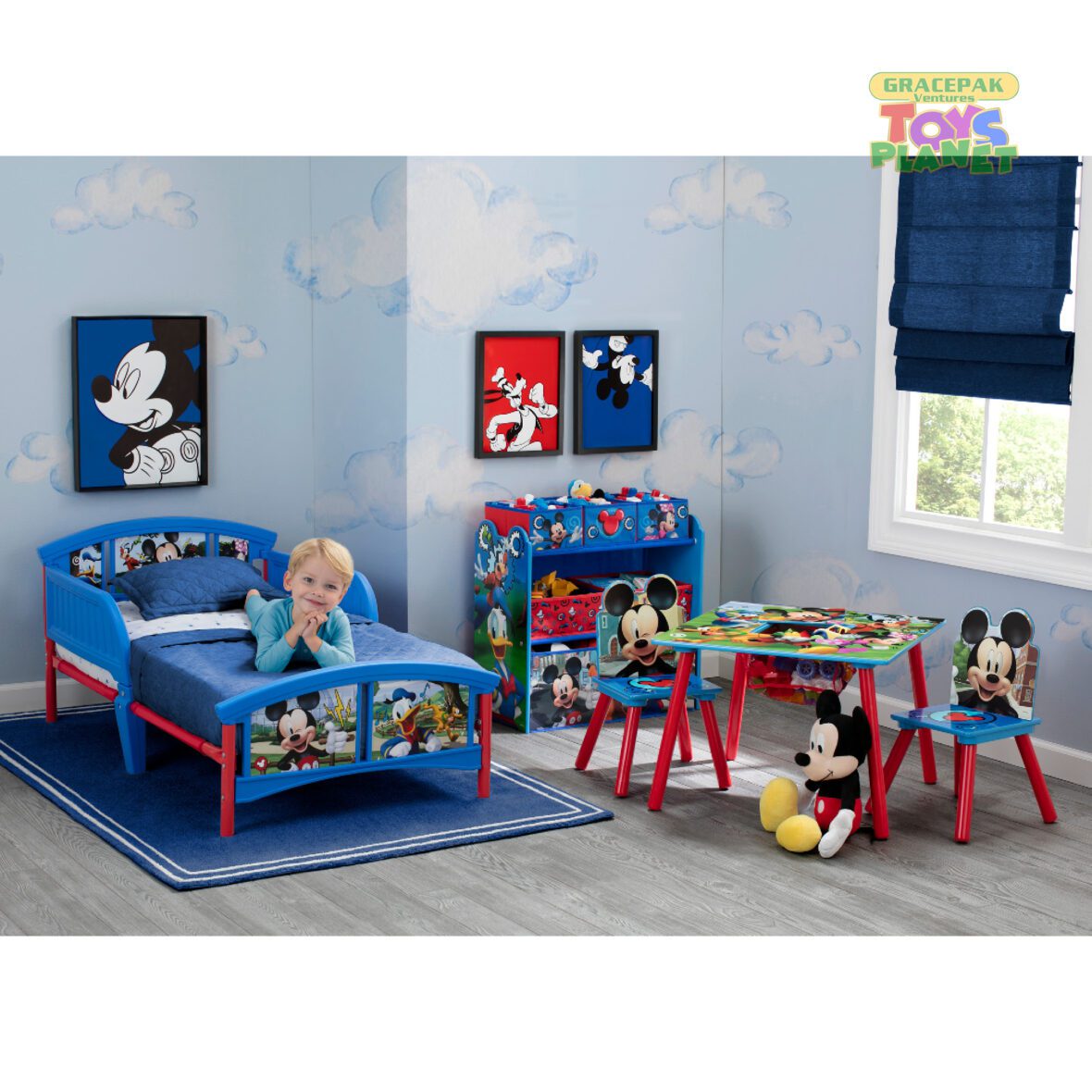 Delta Furniture_Mickey Mouse Multi-Bin Toy Organizer_8