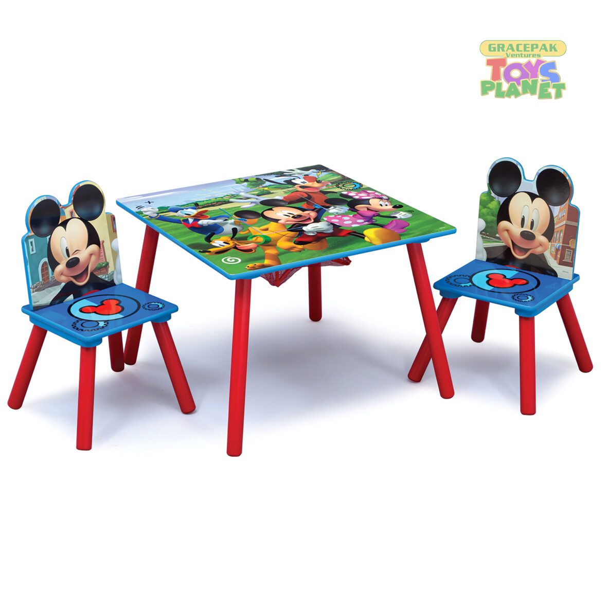 Delta Furniture_Mickey Mouse Storage Table and Chair Set_3