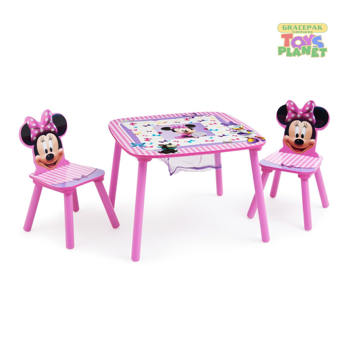 Delta Furniture_Minnie Mouse 2 Chairs and Storage Table Set_2