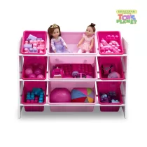 Delta Furniture_MySize 9 Plastic Bin Organizer - White_1