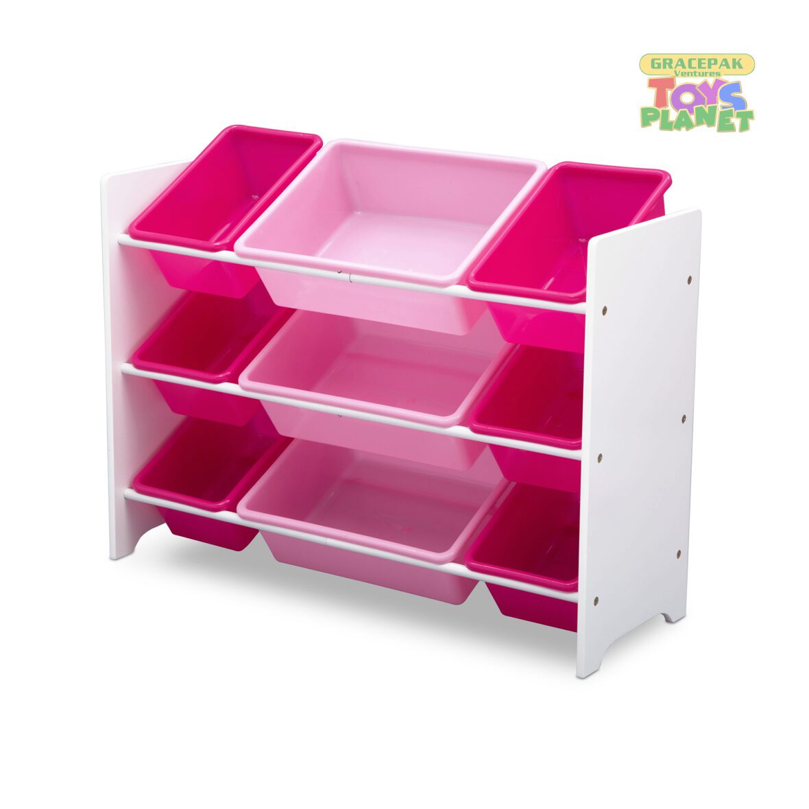 Delta Furniture_MySize 9 Plastic Bin Organizer – White_3