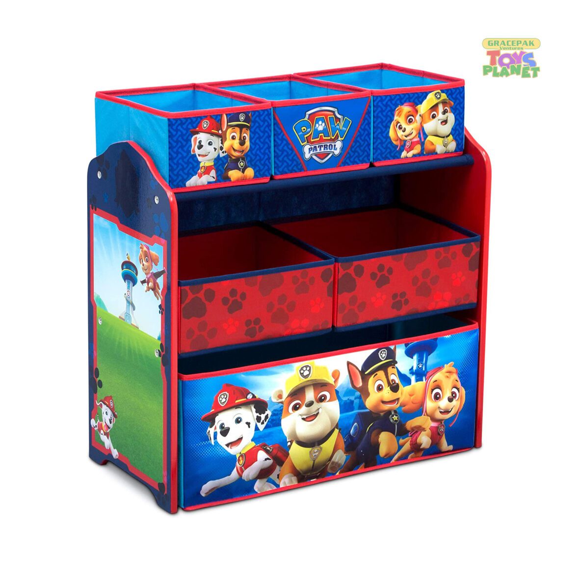 Delta Furniture_PAW Patrol Multi-Bin Toy Organizer_3