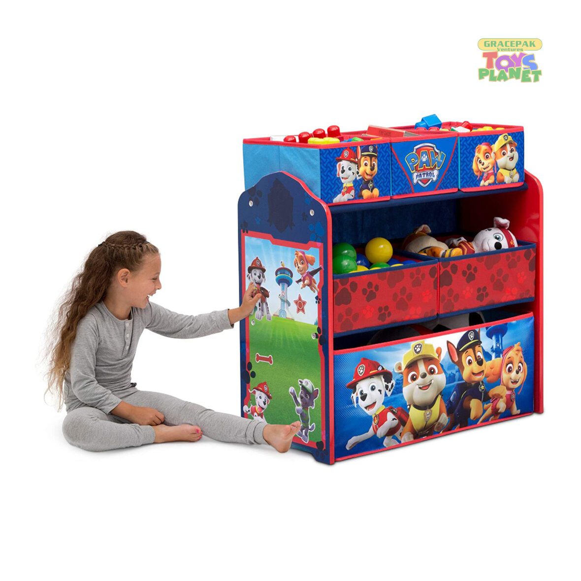 Delta Furniture_PAW Patrol Multi-Bin Toy Organizer_4