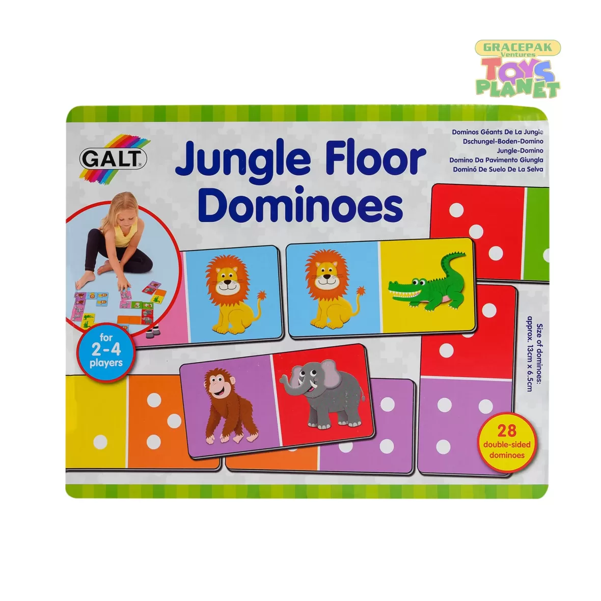 Jungle Floor Dominoes