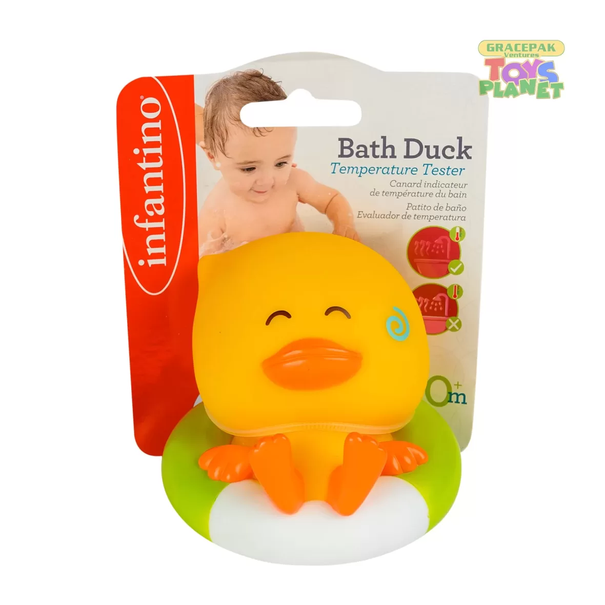 Bath Duck Squirt n Temperature Tester