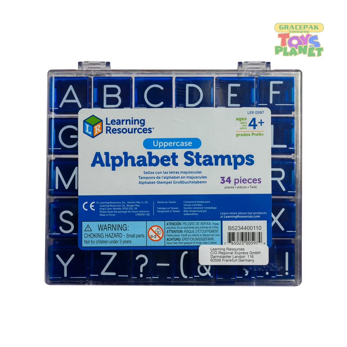 Uppercase Alphabet Stamps