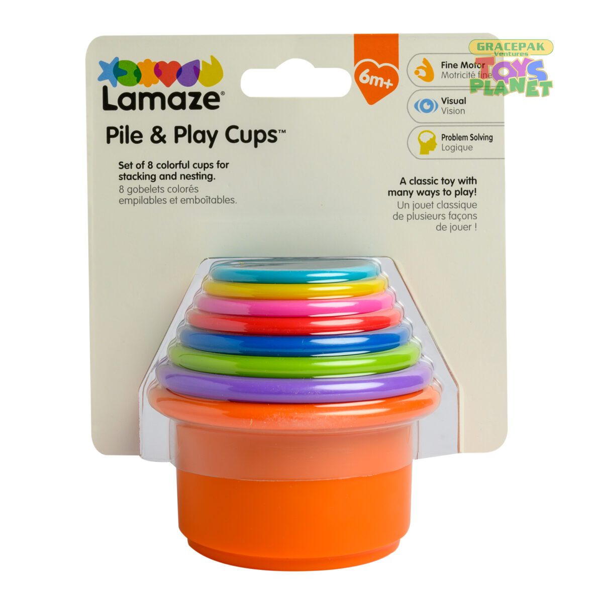 Lamaze Pile and Play Cups