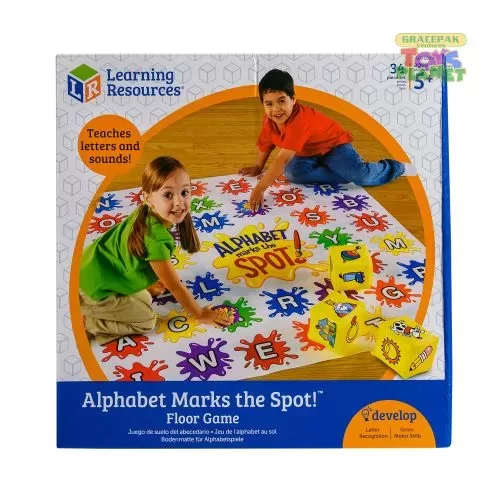 Alphabet Marks the Spot Floor Game