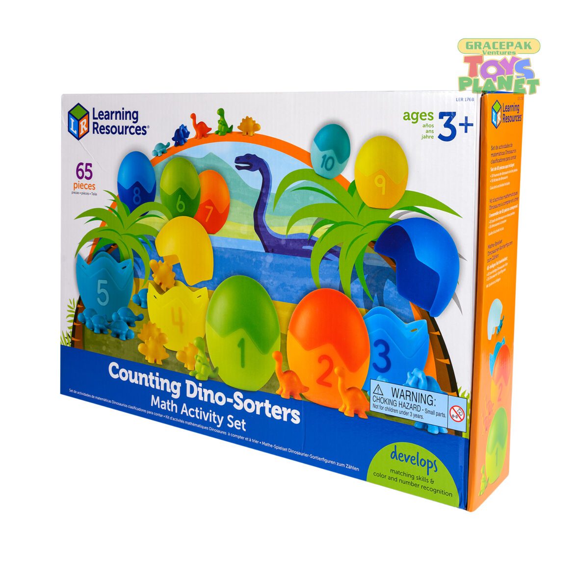 Learning Resources_Counting Dino-Sorters Maths Activity Set_2