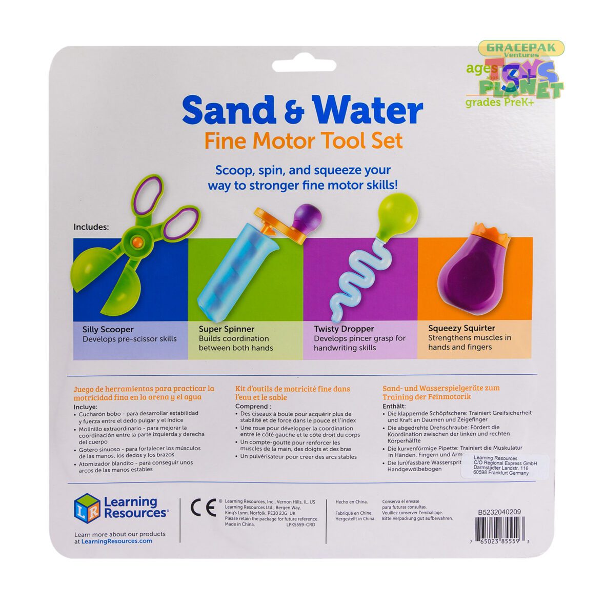 Learning Resources_Sand ,Water Fine Motor Tool Set_2