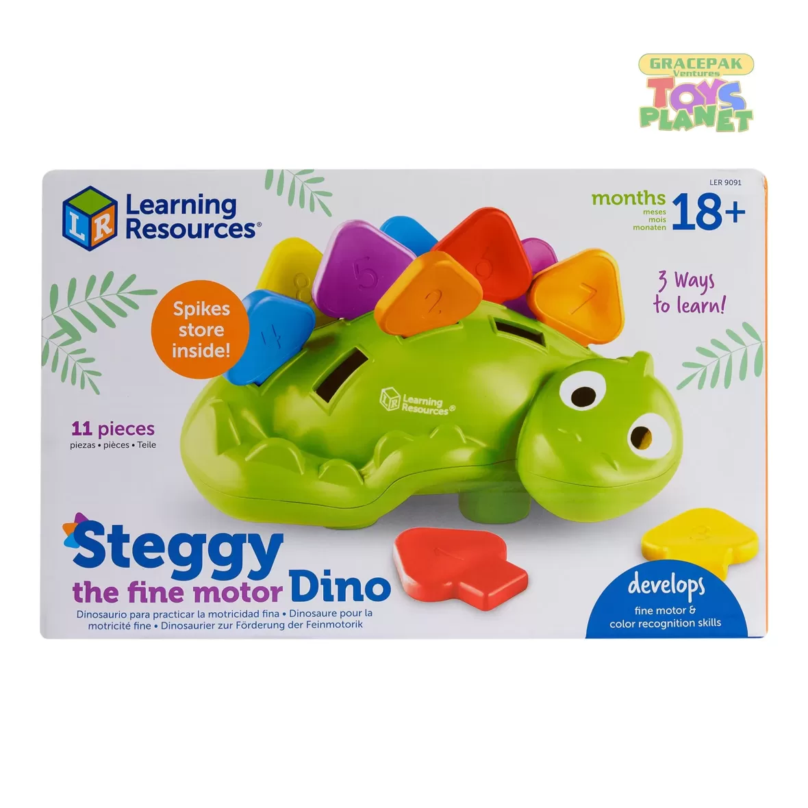 Steggy The Fine Motor Dino