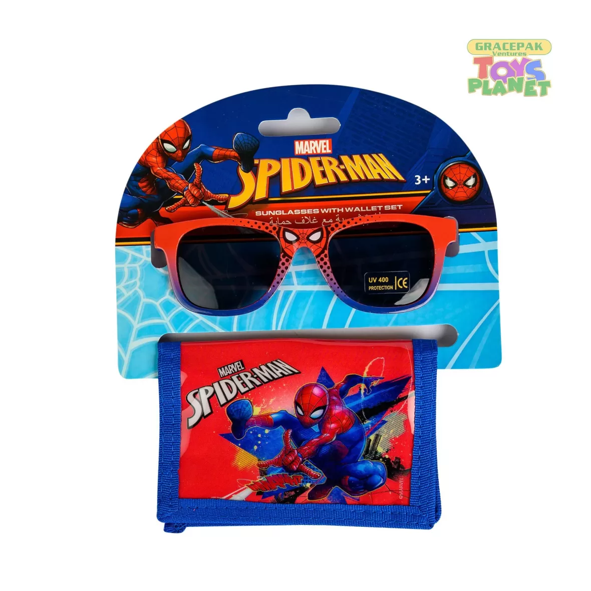 Spiderman Sunglasses + Wallet