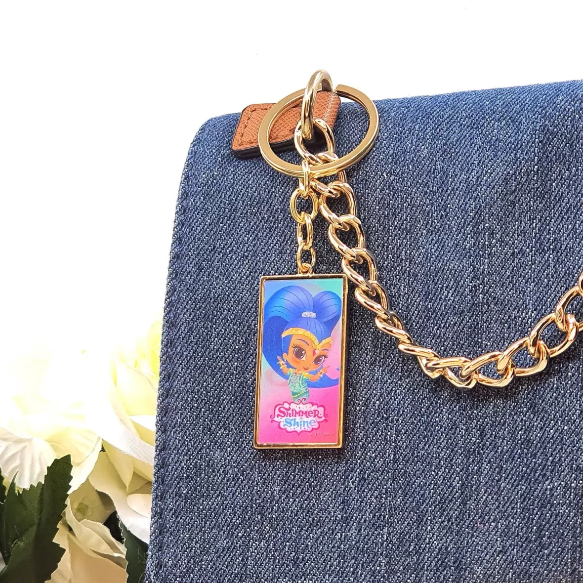 Nickelodeon_Shimmer and Shine 3D Lenticular Keyring_1