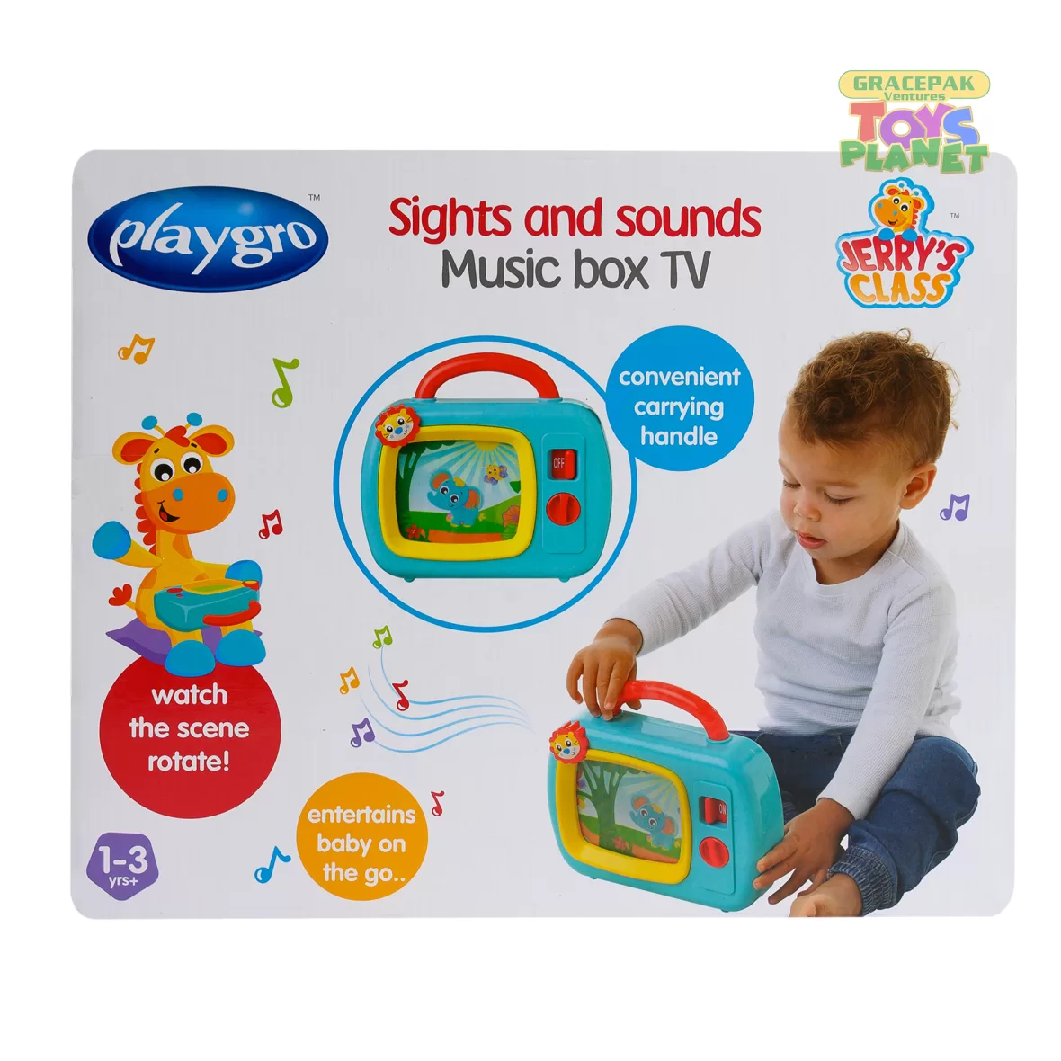 PG6386393_Playgro Sights And Sounds Music Box TV