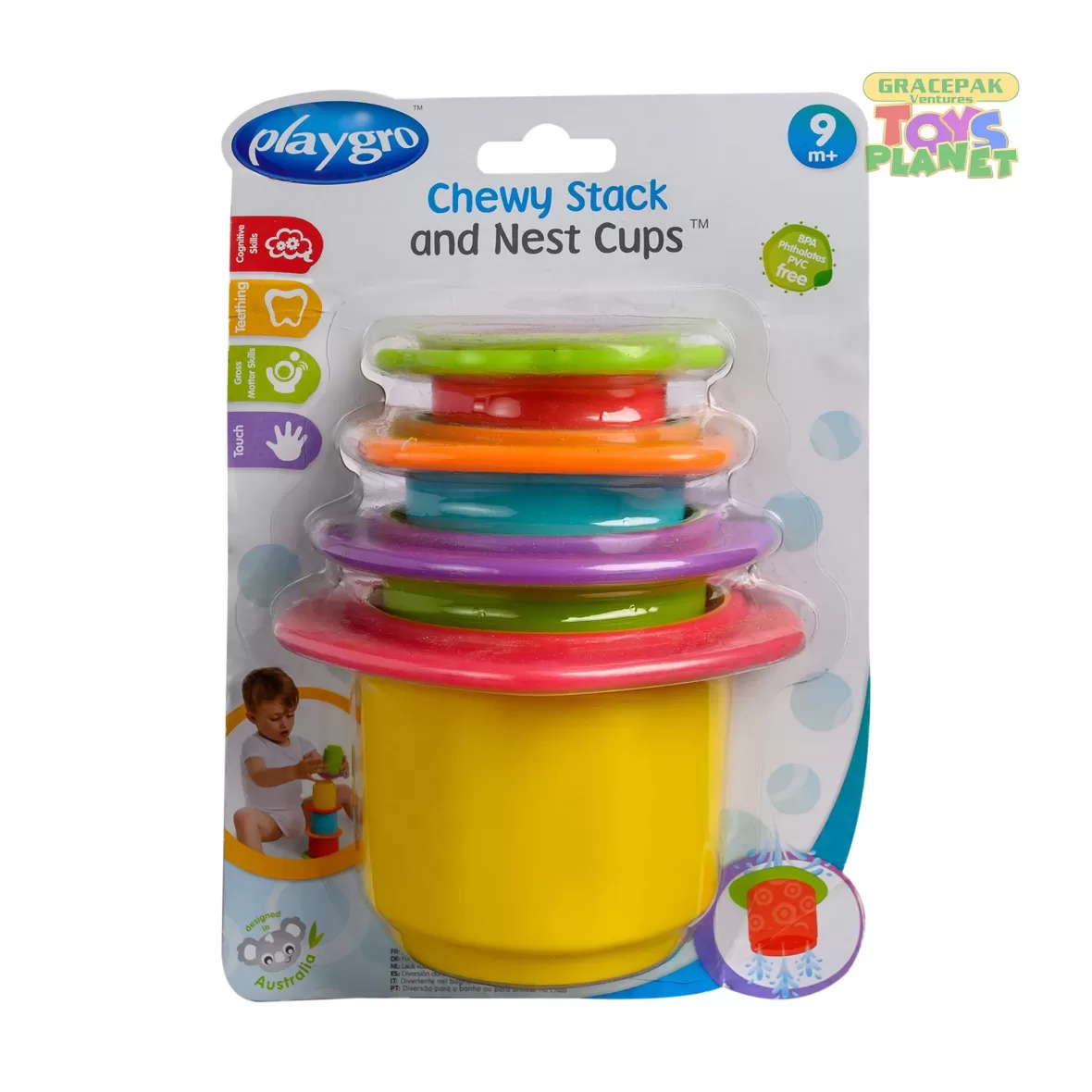 Chewy Stack and Nest Cups