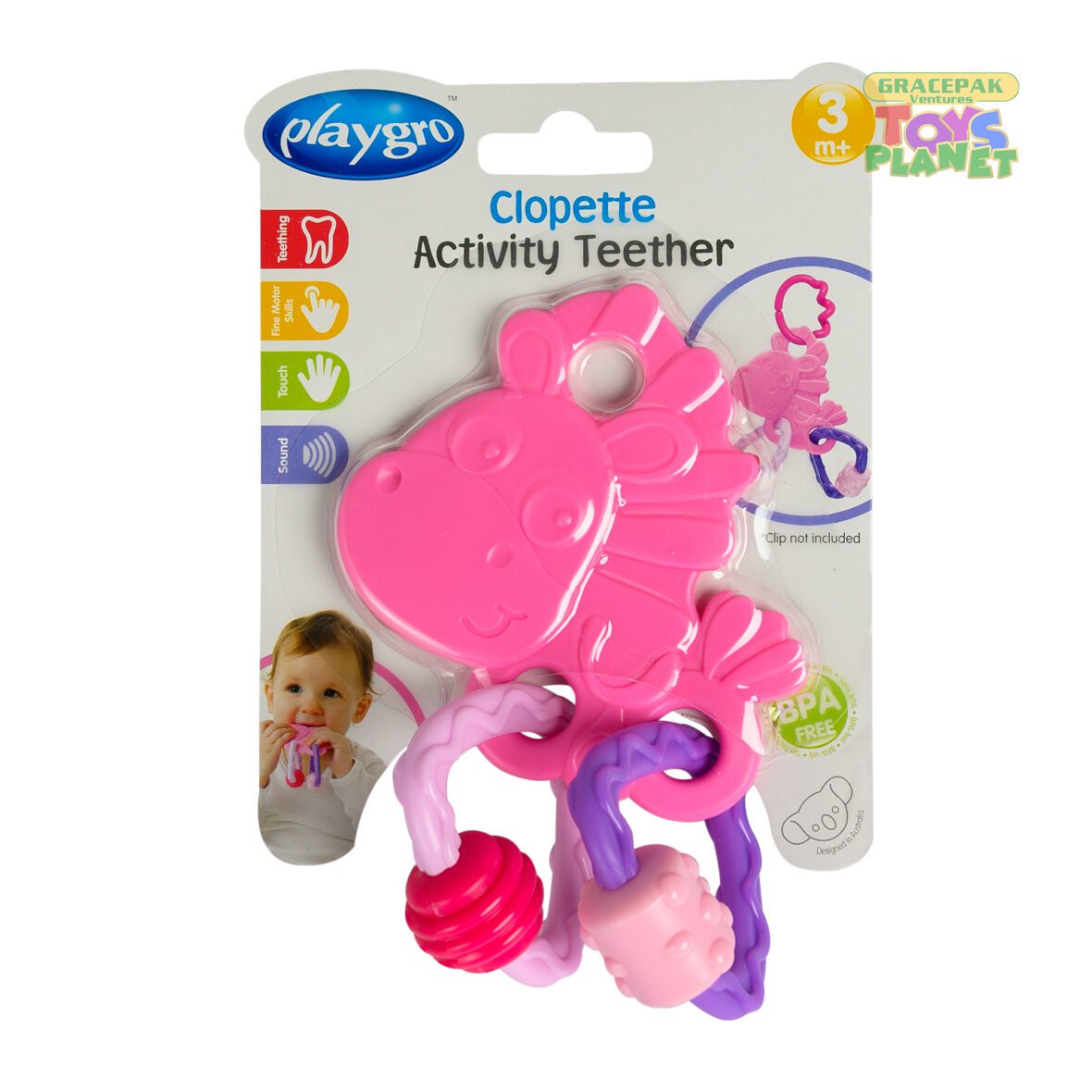 Clopette Activity Teether