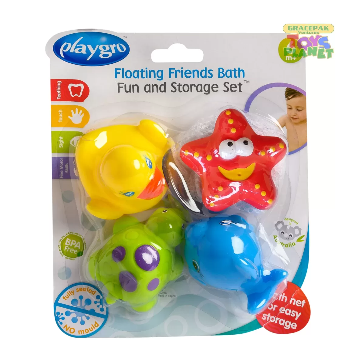 Floating Friends Bath Set