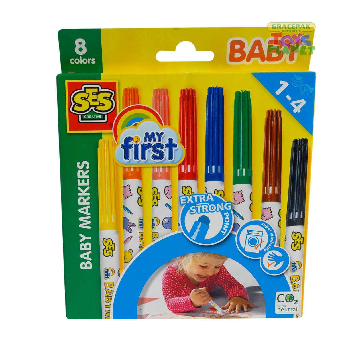 My First Baby Markers 8 Colours