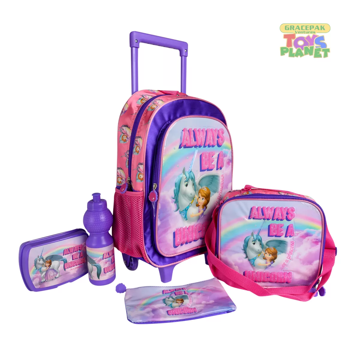 Sofia 5-in-1 School Bag Set