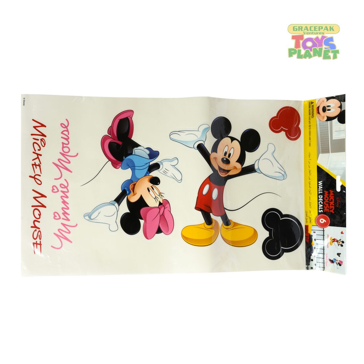 Mickey and Minnie Wall Decals